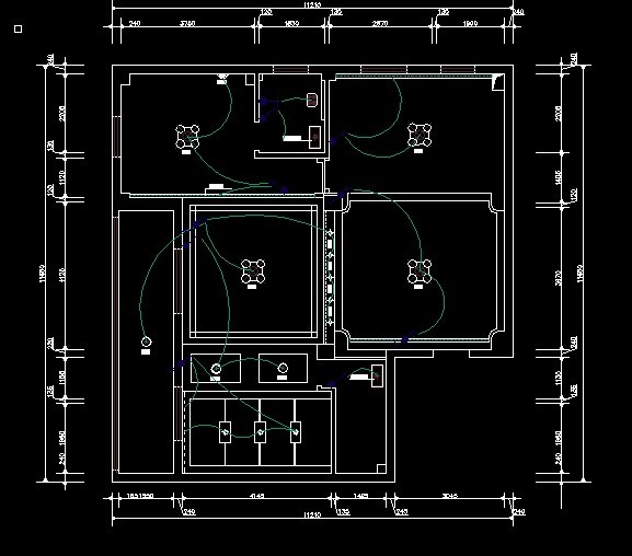 裝修水電設計_房子裝修水電設計圖_裝修水電竣工圖